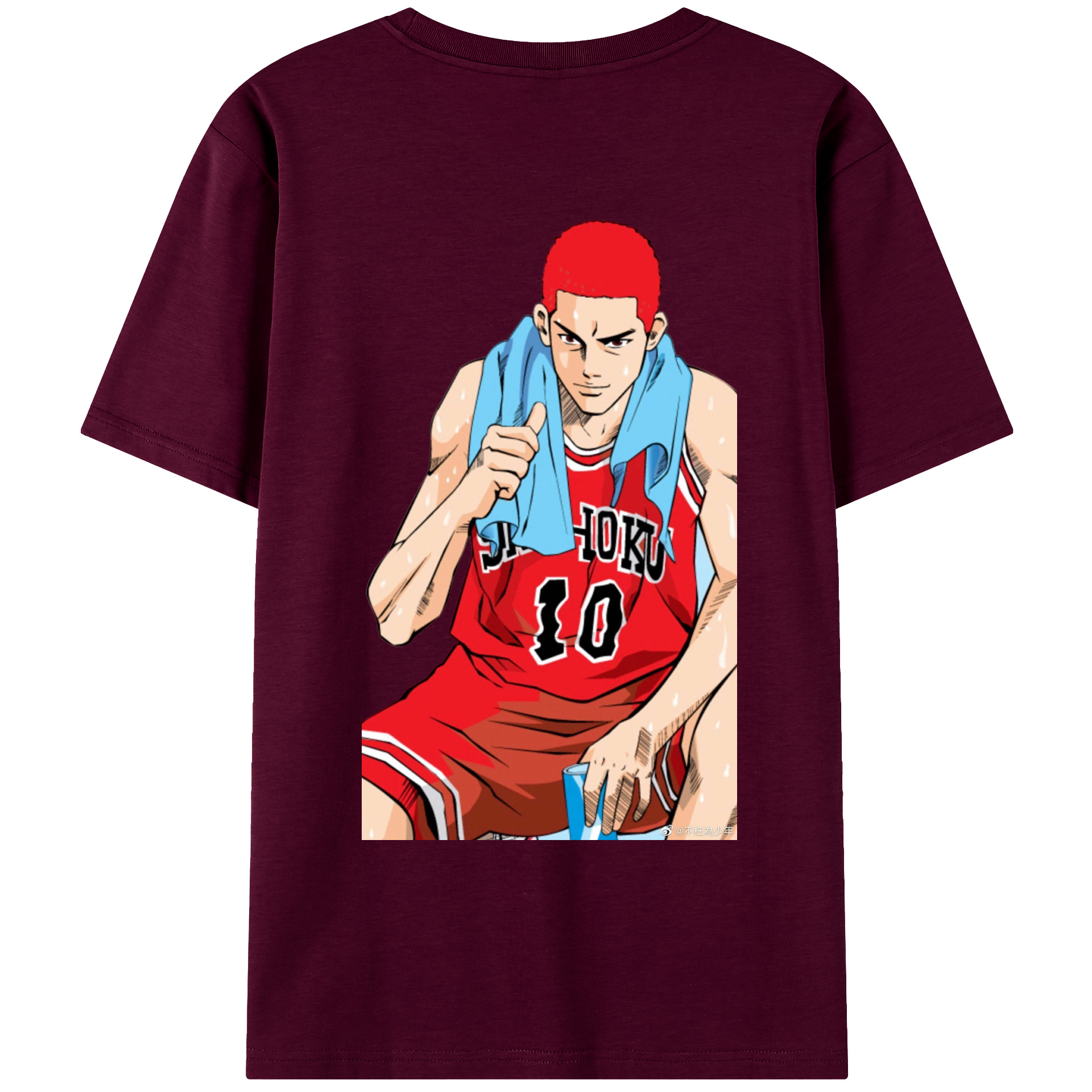 （画像用） SLAM DUNK／スラムダンク レディース半袖Tシャツ(バックプリント)